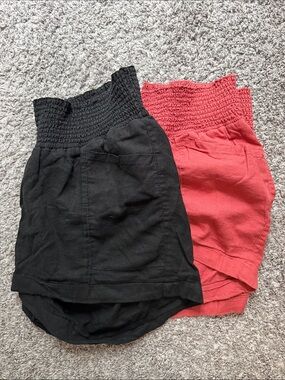 Two pairs of Old Navy Maternity Shorts
